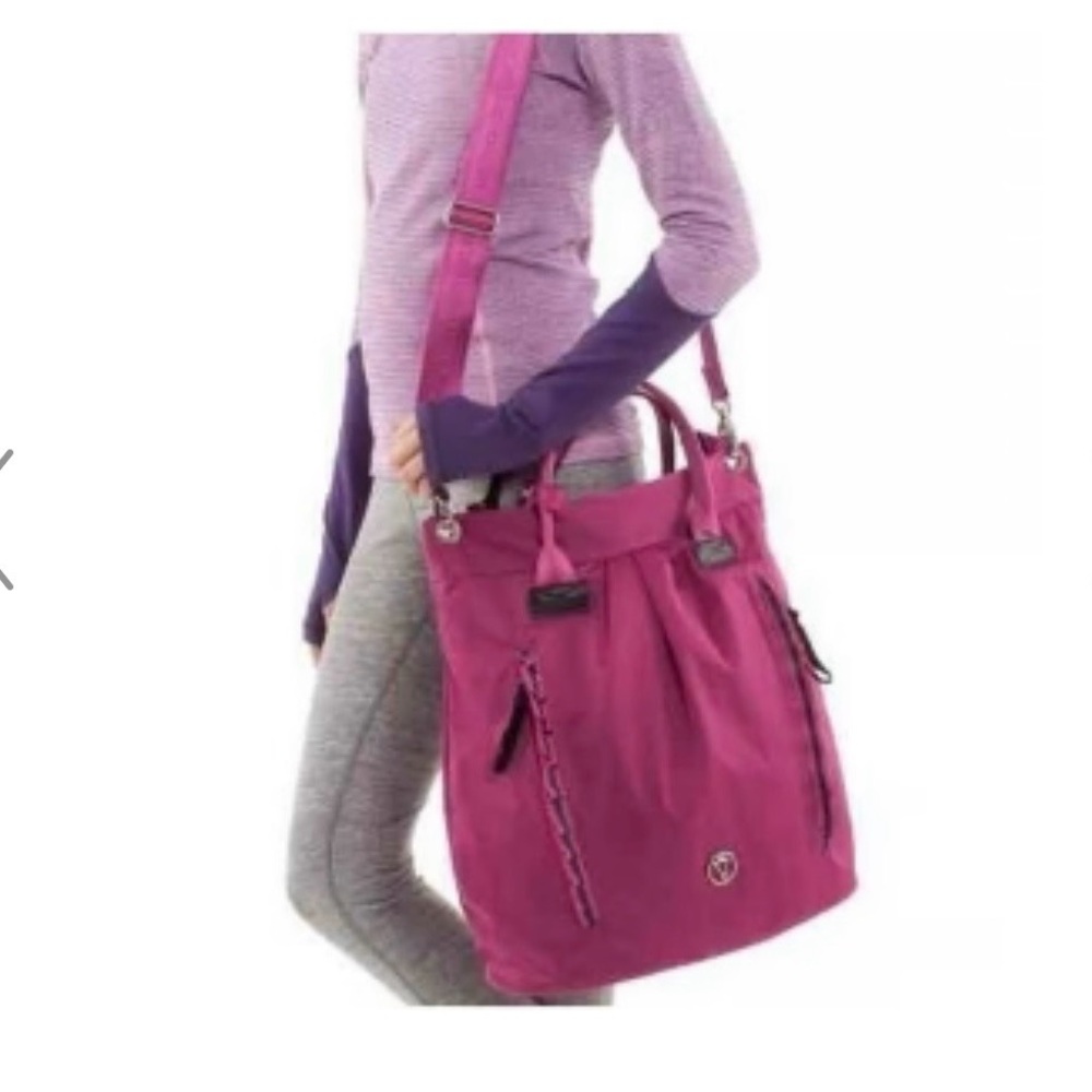 Ivivva by Lululemon Convertible Backpack Shoulder Bag Magenta